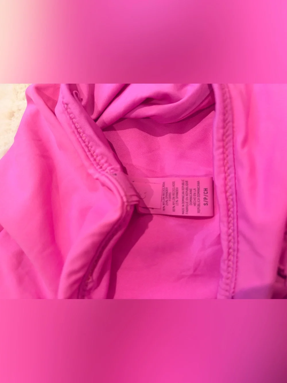 Skims Hot Pink Bikini Bottoms